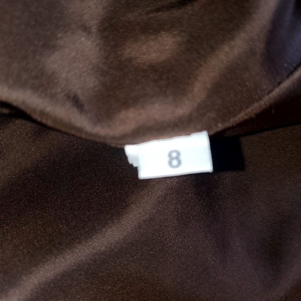 Neiman Marcus Bisang Agnona Alpaca Long Brown Coat Size 8P - Picture 14 of 14